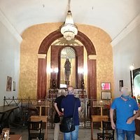 Il primo vano cui si accede dall'ingresso principale, originaria sede della chiesa poi ampliata.