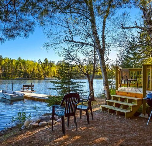 log cabin resort twin lakes wa