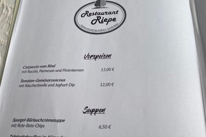 Speisekarte
