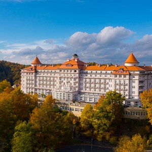 Spa Hotel Imperial in Karlovy Vary, image may contain: Housing, Building, Architecture, House