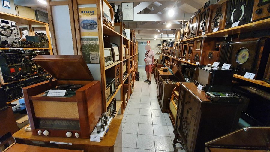 Inside the Military Radio Museum