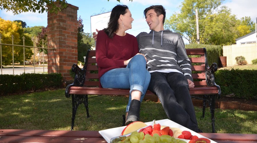 Feeling like a cheese platter? Gorgeous gardens to sit and enjoy a wine and cheese platter.