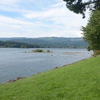 panorama verso il fiume