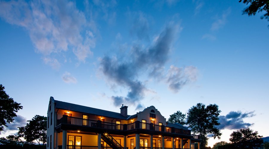 Naramata Inn at Dusk