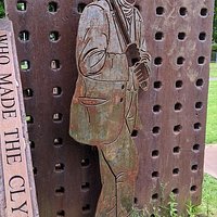 Shipbuilding Sculpture