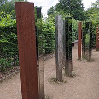 Bellahouston Park Maze Sculptures