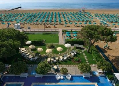 Vista dall'Hotel verso il mare - Hotel Croce di Malta Jesolo