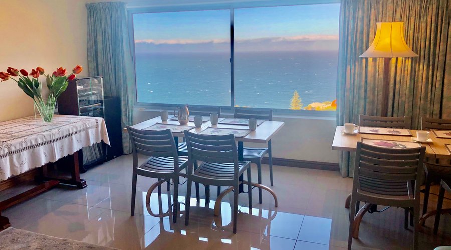 Breakfast room with a view