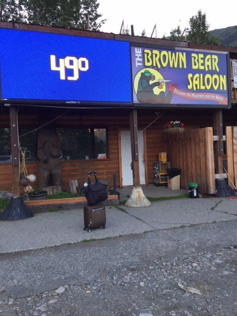 Brown Bear Saloon Indian Alaska