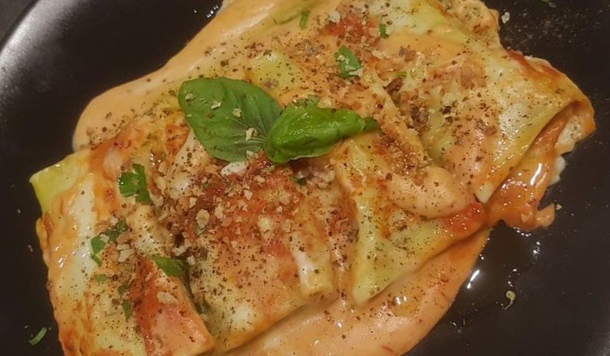 Cannelloni with Ricotta and spinach