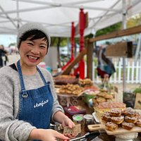 Poh Ling Yeow at her JamFace stall at Adelaide Showground Farmers' Market every Sunday 8.30am - 12.30pm