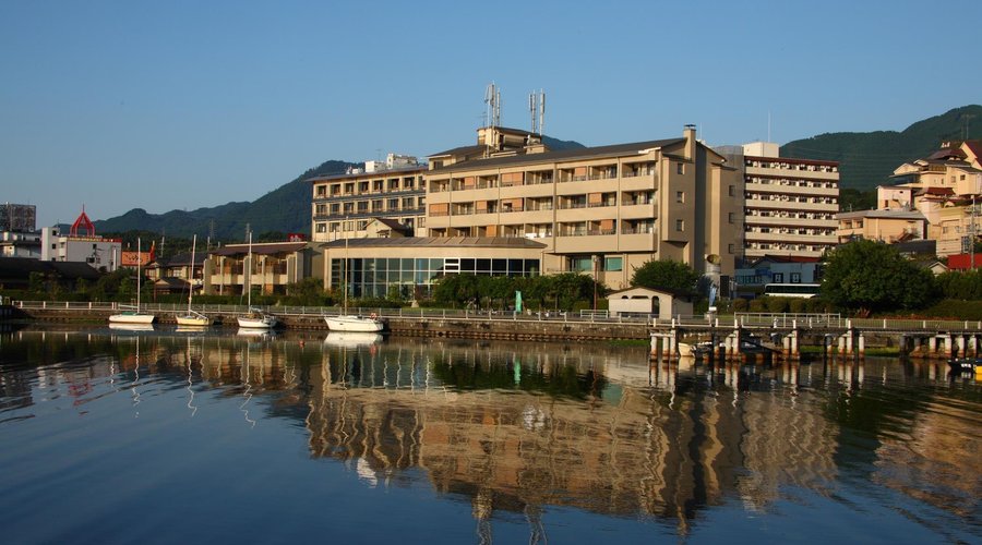 琵琶湖からの全景