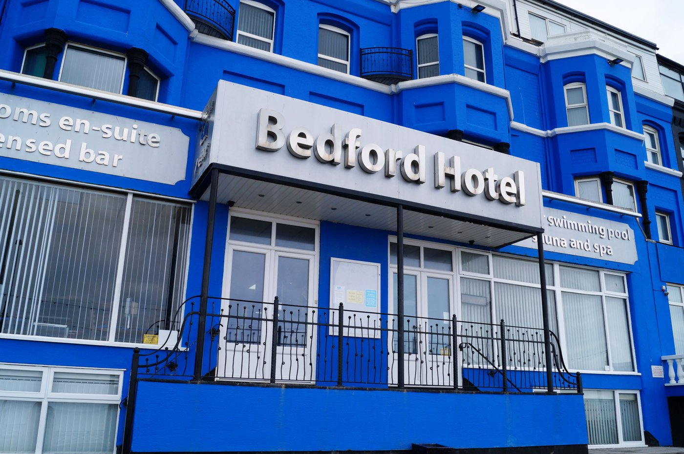 blue waters hotel blackpool phone number