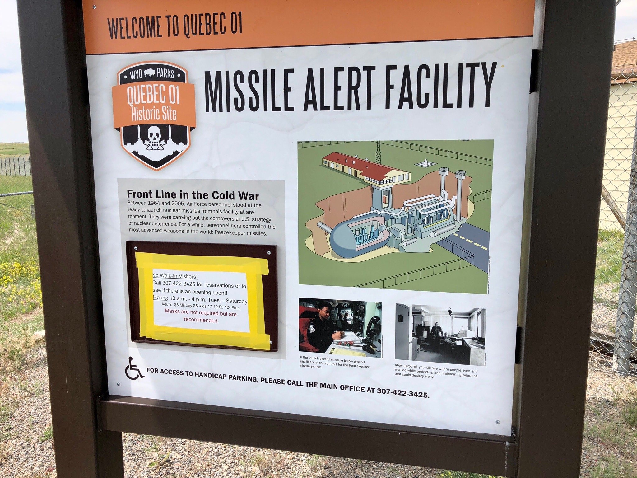 Quebec 01 Missile Alert Facility Cheyenne Aktuelle 2021 Lohnt Es   Photo1jpg 