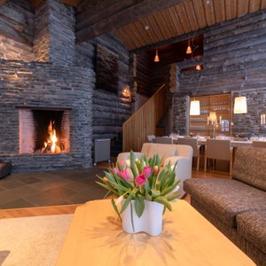 Skábma living area