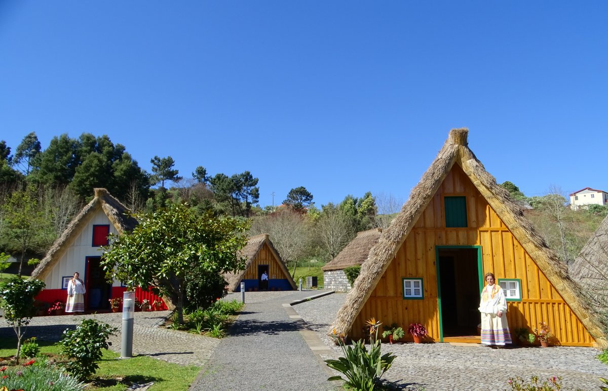 Casa de Santana', a traditional type of house in Madeira Islands