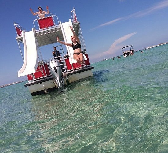 Pontoon Boat Rentals in Panama City Beach - Explore Shell Island - Rent a  Boat