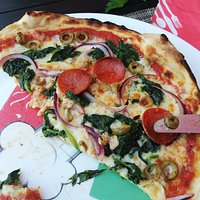 Pizza tricolore 😍