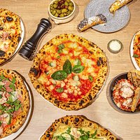 Wood oven pizza