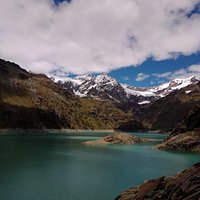 ... panorama dalla diga...