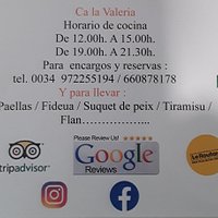Horario de cocina