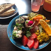 talerz falafel