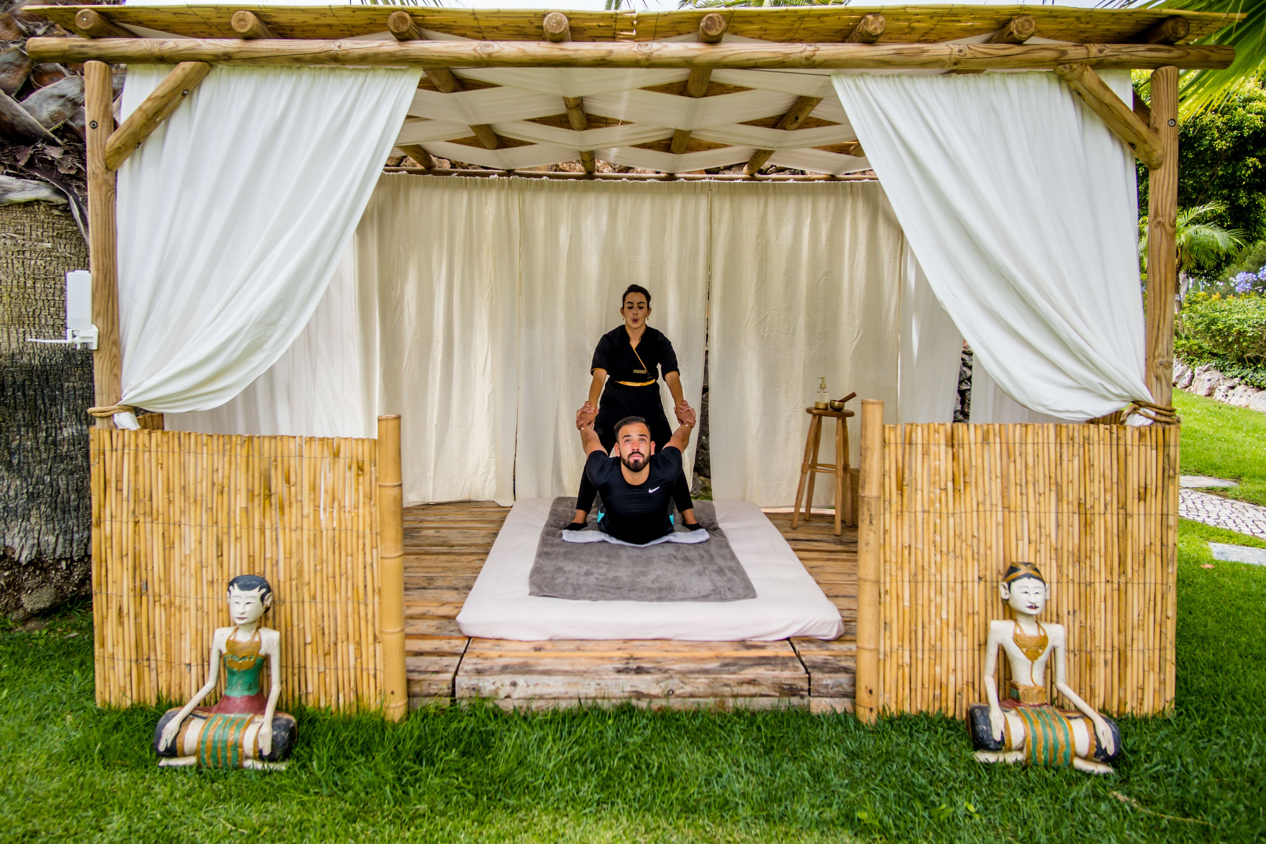 Outdoor massage sales