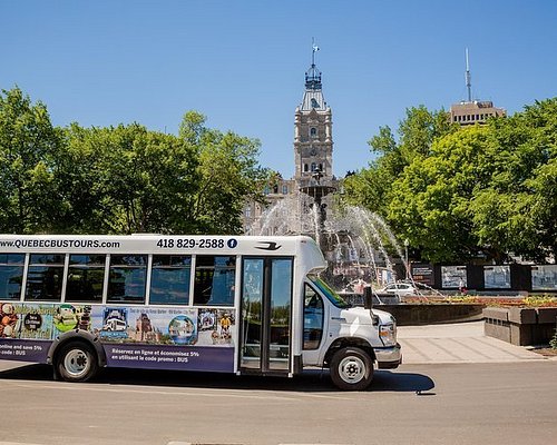 bus tour of quebec city