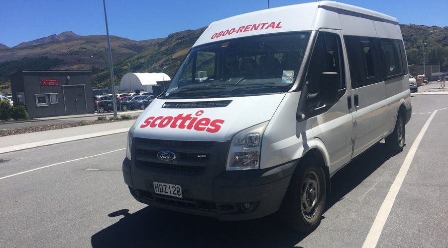 Queenstown Airport is serviced by the Scotties shuttle to get you to your rental car quick.