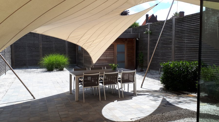 Privé patio voor u alleen