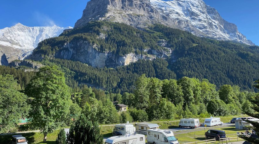Camping Gletscherdorf Grindelwald am Fusse des Eigers