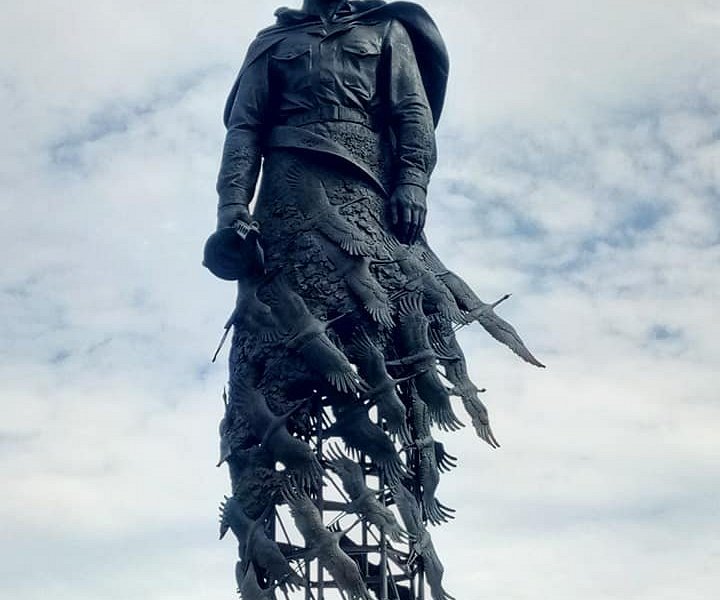 Rzhevskiy Memorial to a Soviet Soldier image
