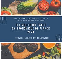 "Cuisine créative se faisant l'écho du patrimoine culinaire français" Guide Tables & Auberges de France 2020