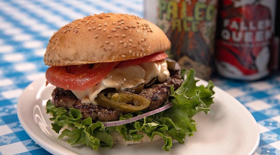 Jalapeño Cheeseburger and your favorite local craft beer