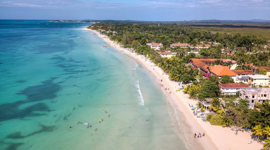Beautiful Negril beach