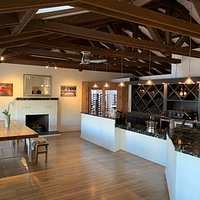Our tasting room has an elegant but comfortable ambience.