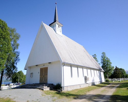 Католический храм в Тромсе, Норвегия,