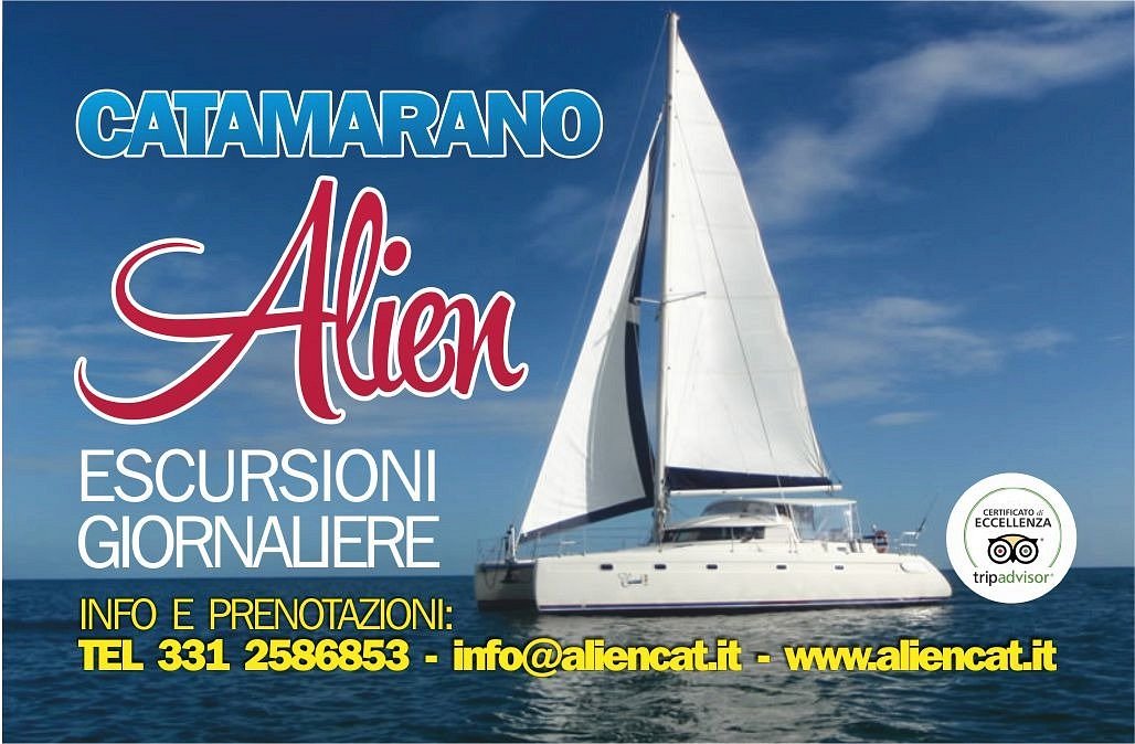 catamarano alien boat tours