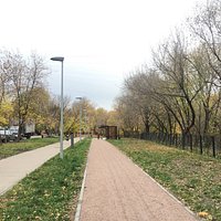 Пешеходная дорожка на маршруте