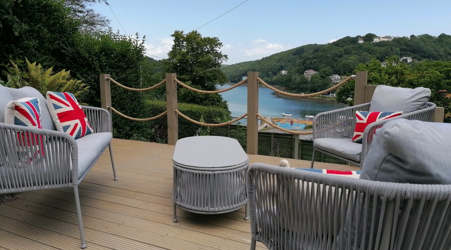Why not come and sit on our new deck and take in the spectacular views