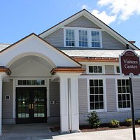 This is the front side of the new Visitors Center.