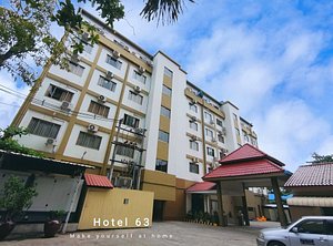 Hotel 63 in Yangon (Rangoon), image may contain: City, Urban, High Rise, Plant