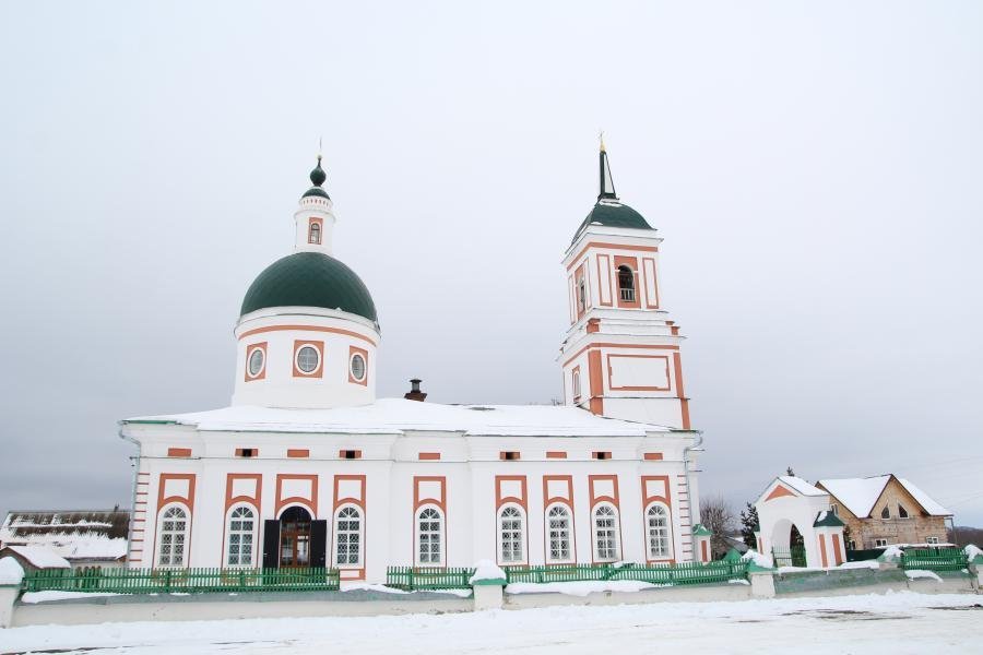 Нижние прыски храм