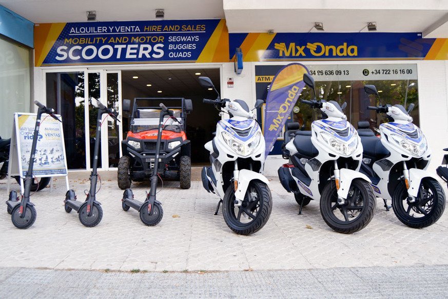 Aluguer de motas e scooters – OK MOBILITY