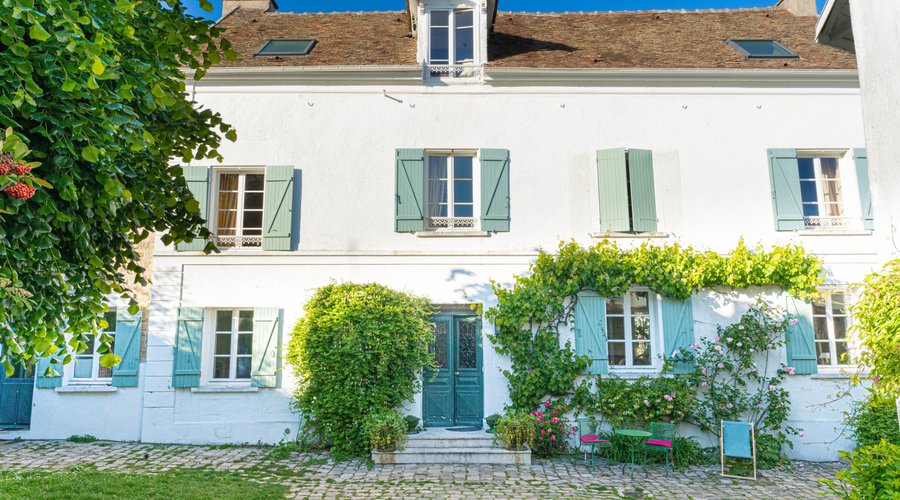 Façade avant de la maison