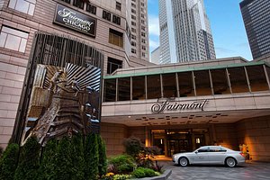Fairmont Chicago Millennium Park in Chicago, image may contain: City, Urban, Office Building, Hotel