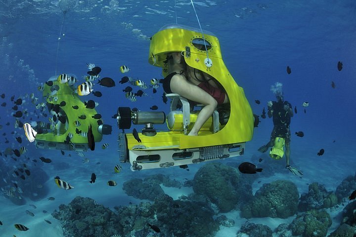New Zealand præsentation kalligrafi 2023 Bora Bora Underwater Scooter provided by Aquabike Adventure