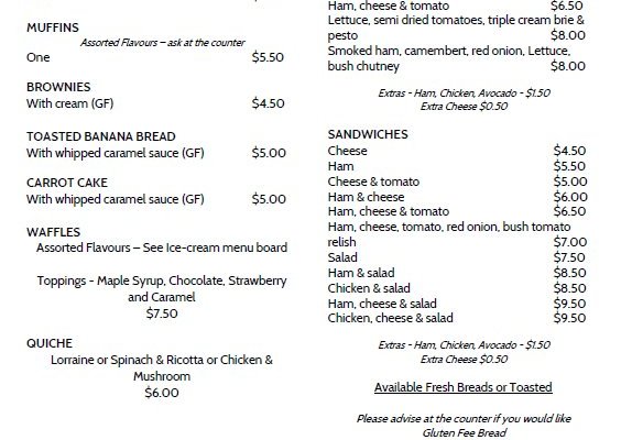 Menu - Page 1