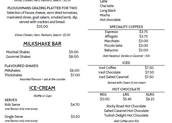 Menu - Page 2