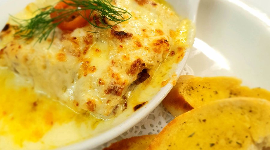 Delicious lasagne